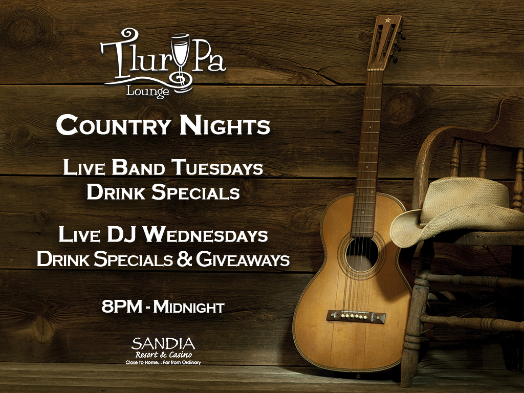 Country Tuesdays Music live dancing at the lounge